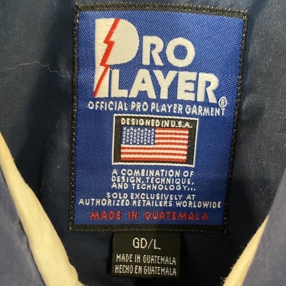 Vintage Pro Player Super Bowl XXXIII Jacket Broncos Falcons 33 NFL Mens Large - Picture 4 of 6